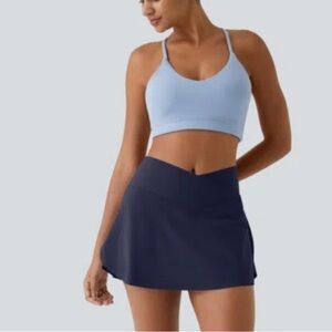 Halara Everyday Softtlyzero Crossover side pocket Tennis skirt size M